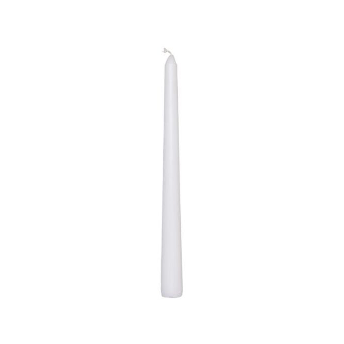 Prices - Tapered Dinner Candles – Pack of 50 – White